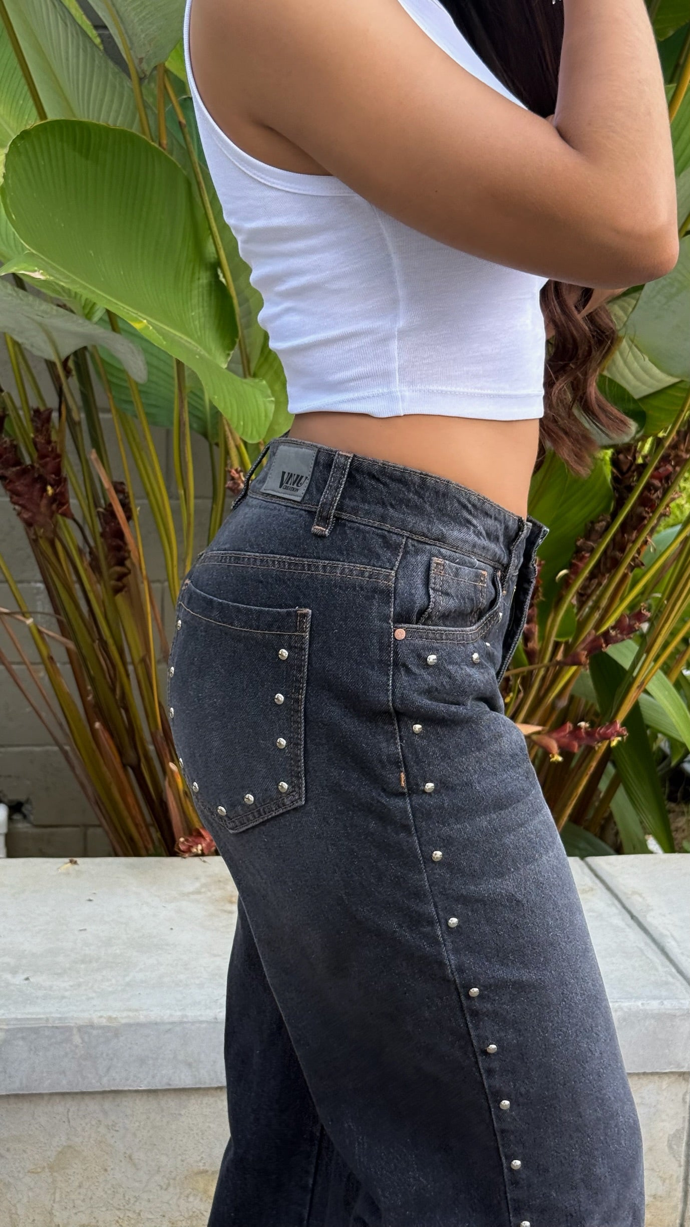 Jean con taches